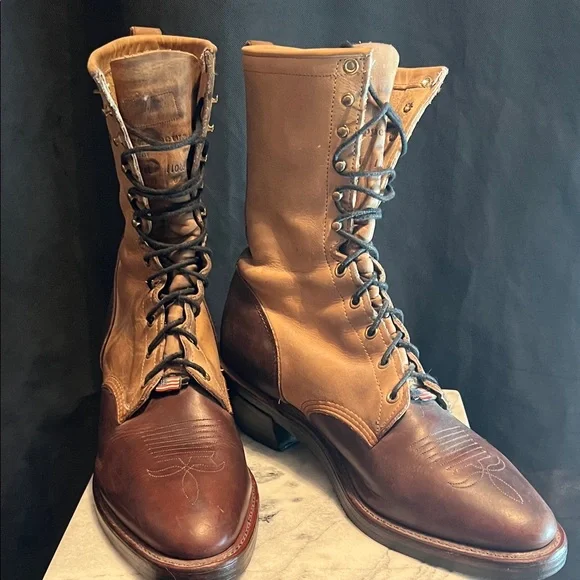 Chippewa Leather Lace-Up Boots - Picture 2 of 16